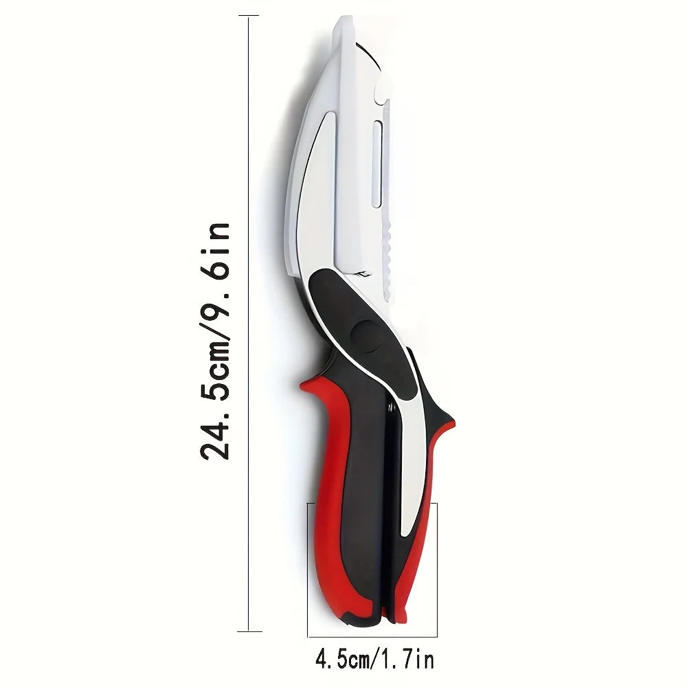 Kitchen Scissors Stainless Steel – Meat, Fruit & Vegetable Cutter Kitchen Scissors Nixie