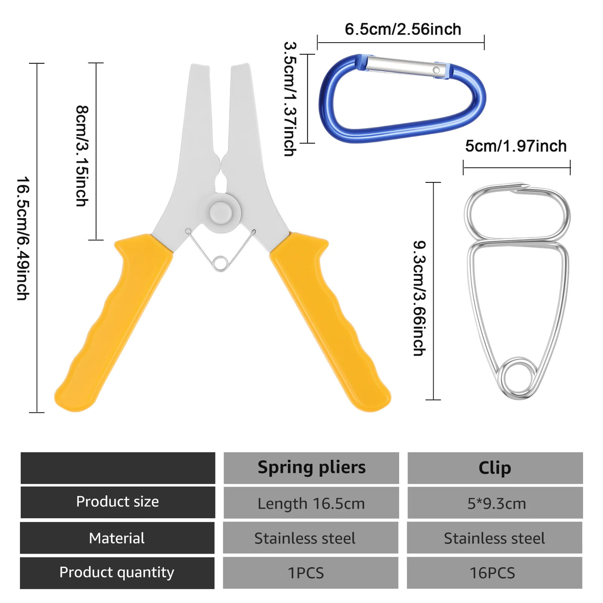 Miter Spring Clamp & Pliers Kit – 24pc Woodworking Set Woodworking Clamp Kit Nixie Style 3