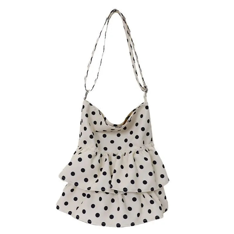 DULOREN Large-Capacity Casual Shoulder & Crossbody Tote Bag Shoulder Tote Bag Nixie White