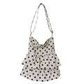 DULOREN Large-Capacity Casual Shoulder & Crossbody Tote Bag Shoulder Tote Bag Nixie White