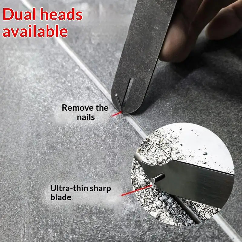 Manganese Steel Tile Grout Remover Folding Seam Hook Scraper Grout Removal Tool Nixie