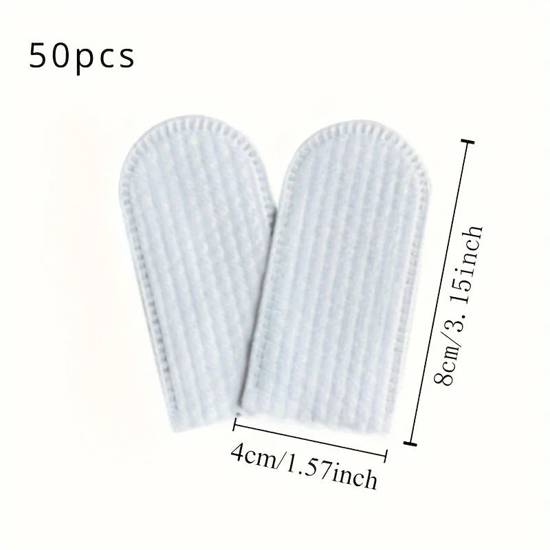 50/100 Disposable Pet Finger Toothbrushes – Dogs & Cats Pet Finger Toothbrush Nixie 50pcs