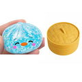 Glitter Steamed Bun Squishy Toy Slow Rising Fidget Sensory Toy Squishy Fidget Toy Nixie Blue