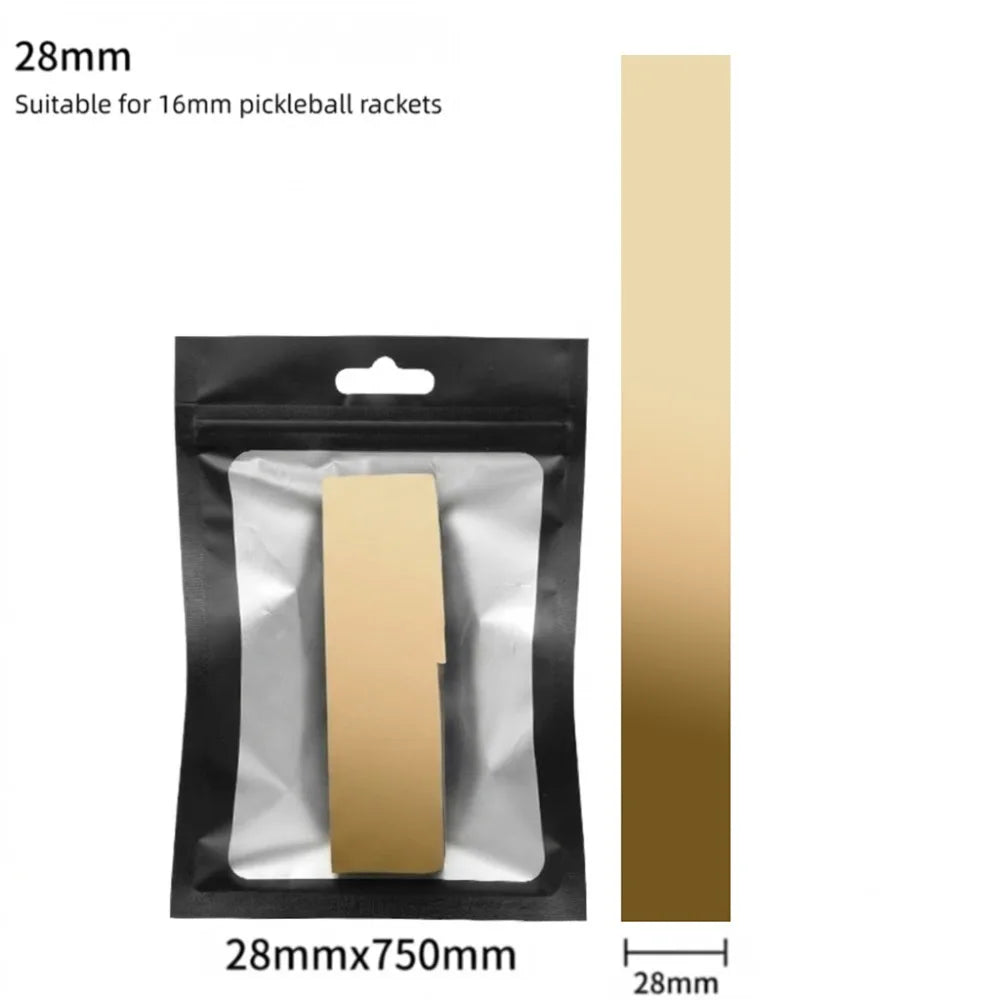 16mm Pickleball Racket Edge Guard TPU Protective Frame Tape Racket Edge Guard Nixie Gold