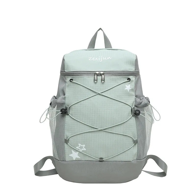Nixie Large Drawstring Backpack – Lightweight Travel & Hiking Bag Travel Backpack Nixie