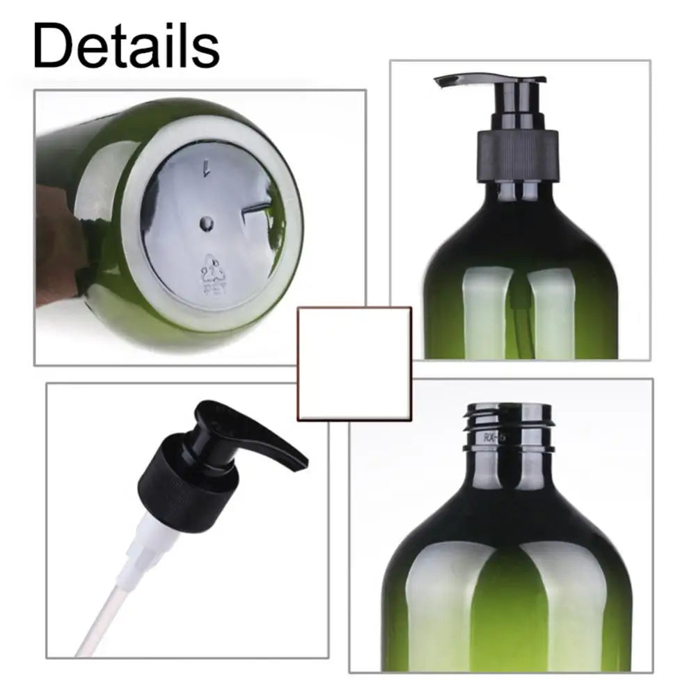 300/500ml Pump Soap Dispenser Bottle – Shampoo & Shower Gel Soap Dispenser Bottle Nixie