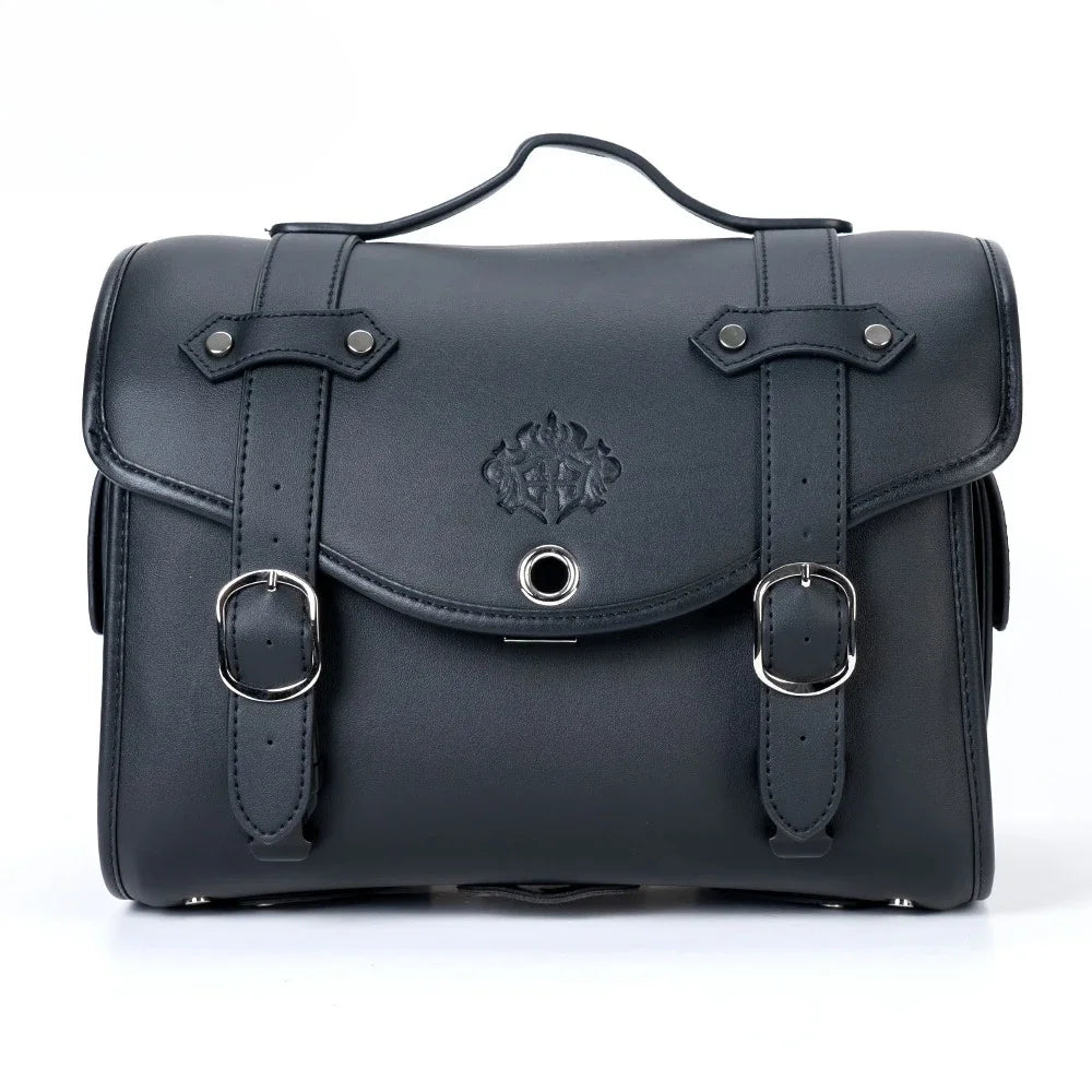 KEMITOUR Motorcycle Tail Bag 20L/30L Waterproof PU Leather Motorcycle Tail Bag Nixie Type B 20L