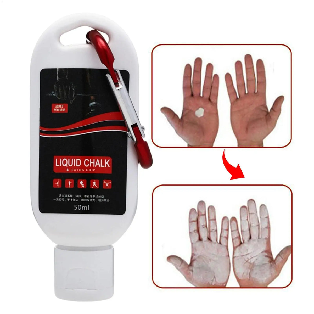 Liquid Chalk Magnesium Powder – Rock Climbing & Gym Grip