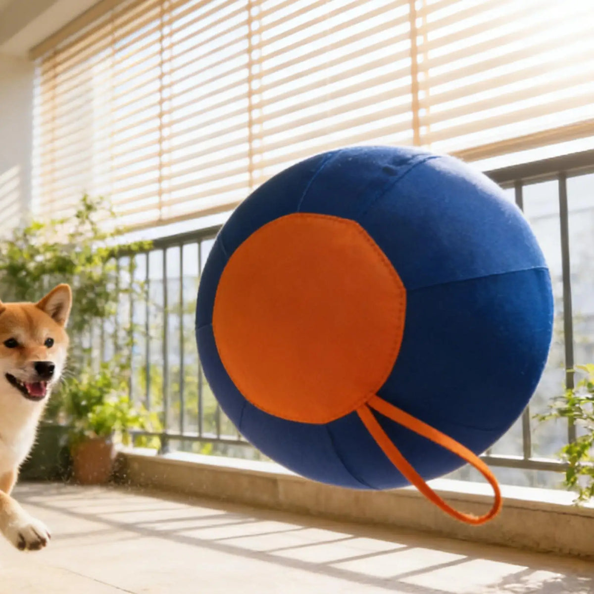 Large Inflatable Dog Ball – Durable Interactive Herding Toy Interactive Dog Toy Nixie