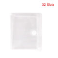 32/60 Slot Nail Sticker Album – Transparent Sticker Organizer Nail Sticker Organizer Nixie 32 Slots
