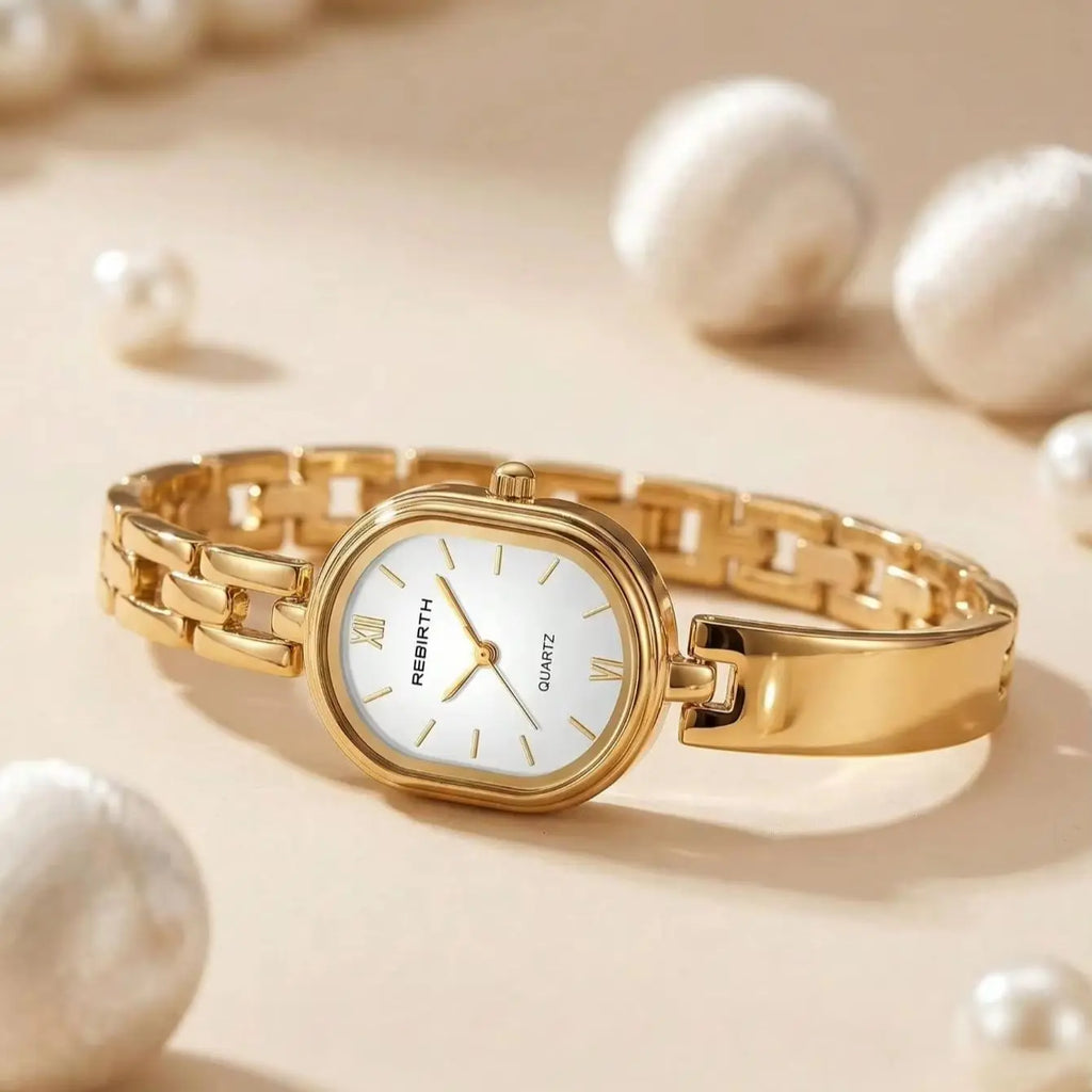 REBIRTH Women's Minimalist Quartz Watch – Casual Daily Wear Women's Quartz Watch Nixie