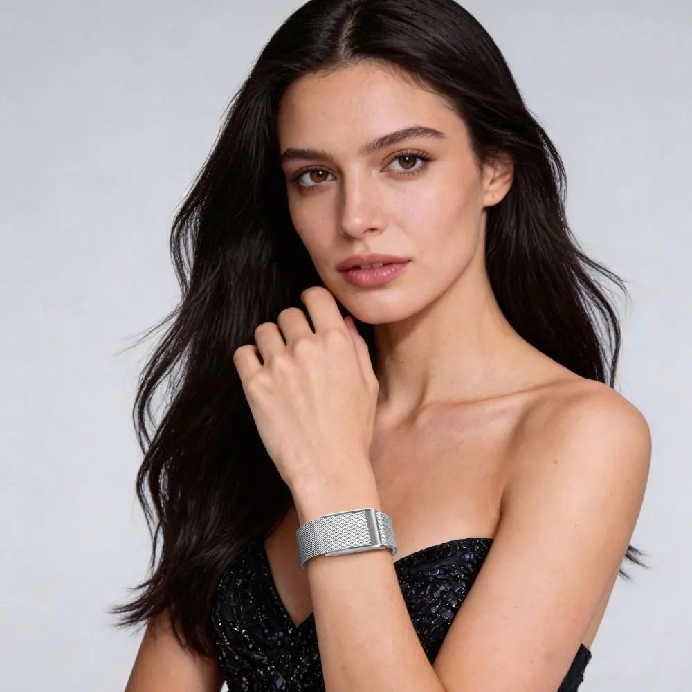 Stainless Steel Magnetic Band for Whoop 5.0 / MG – Metal Strap Fitness Tracker Band Nixie