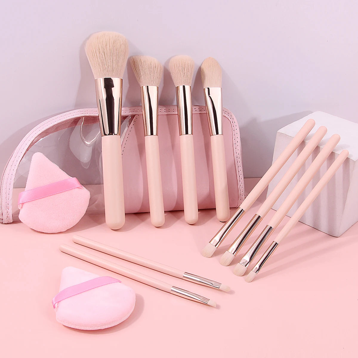 13pc Professional Makeup Brush Set – Eyeshadow & Eyeliner Kit Makeup Brush Set Nixie Default Title