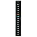 Aquarium Temperature Sticker Fish Tank Water Thermometer 10–40°C Aquarium Thermometer Sticker Nixie black1pcs