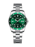 Women's Stainless Steel Quartz Watch – Elegant Business Classic