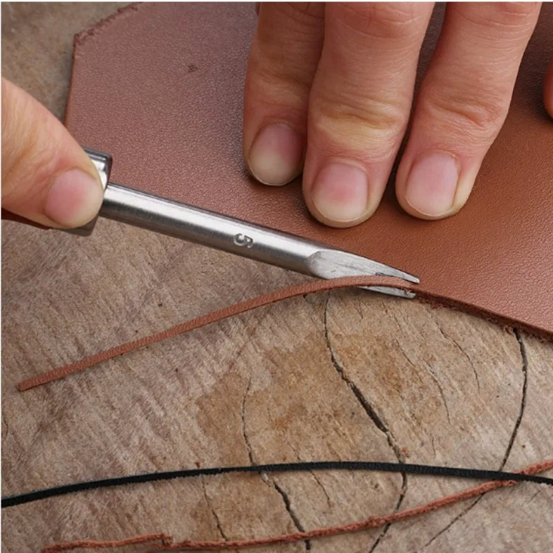 Leather Manual Groover U-Shape Slotting Tool – DIY Leathercraft