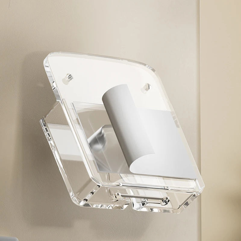 Wall Mount Phone Holder Storage Box Organizer with Charging Port Wall Storage Organizer Nixie
