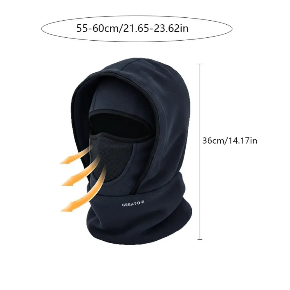 Waterproof Polar Fleece Balaclava Hat – Thermal Face & Neck Warmer Balaclava Hat Nixie