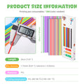 PCL 3D Pen Filament Refills 260/560Pcs – Low Temp, 10/20 Colors 3D Pen Filament Nixie 260 pieces