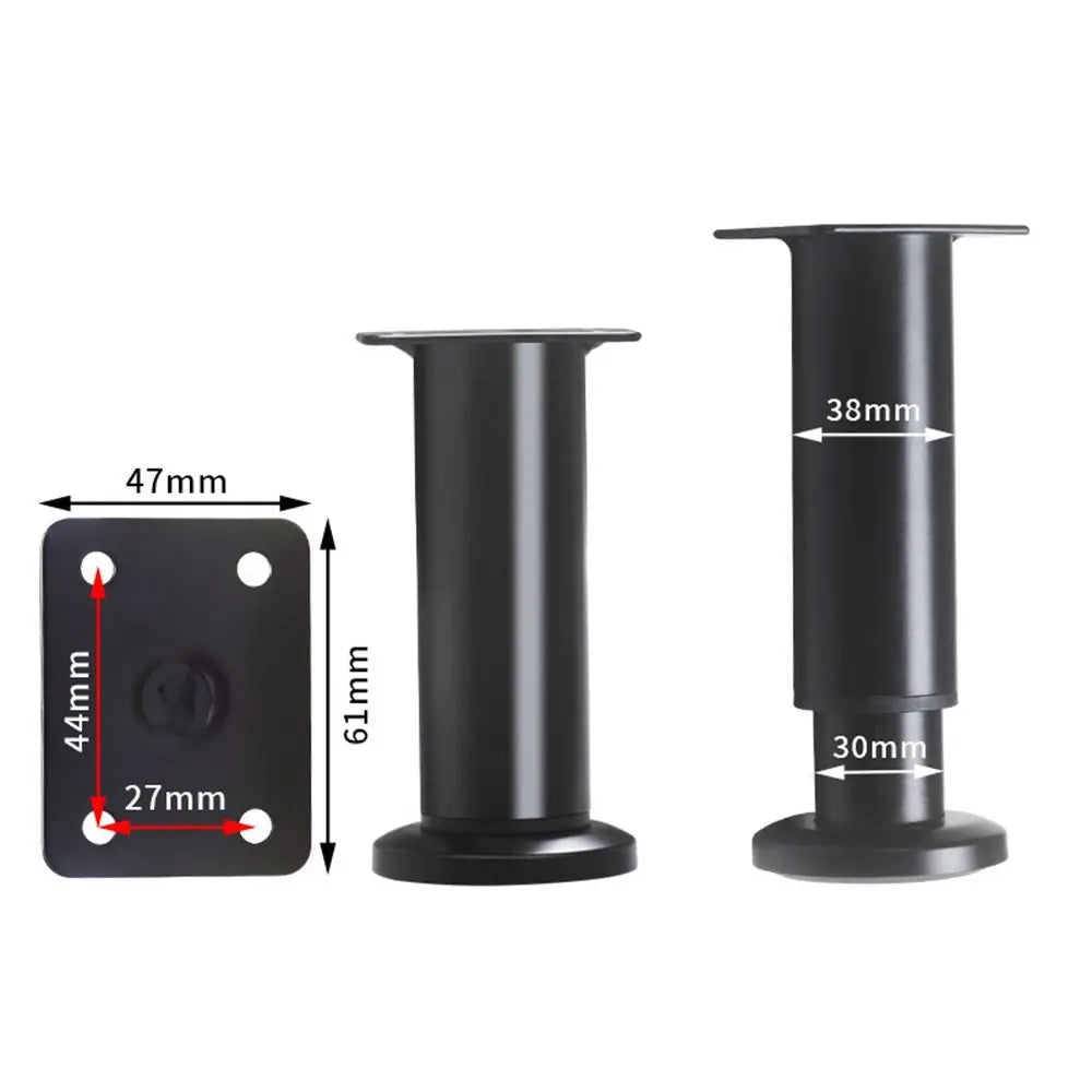 Adjustable Telescopic Metal Furniture Legs – Non-Slip Support Adjustable Furniture Legs Nixie