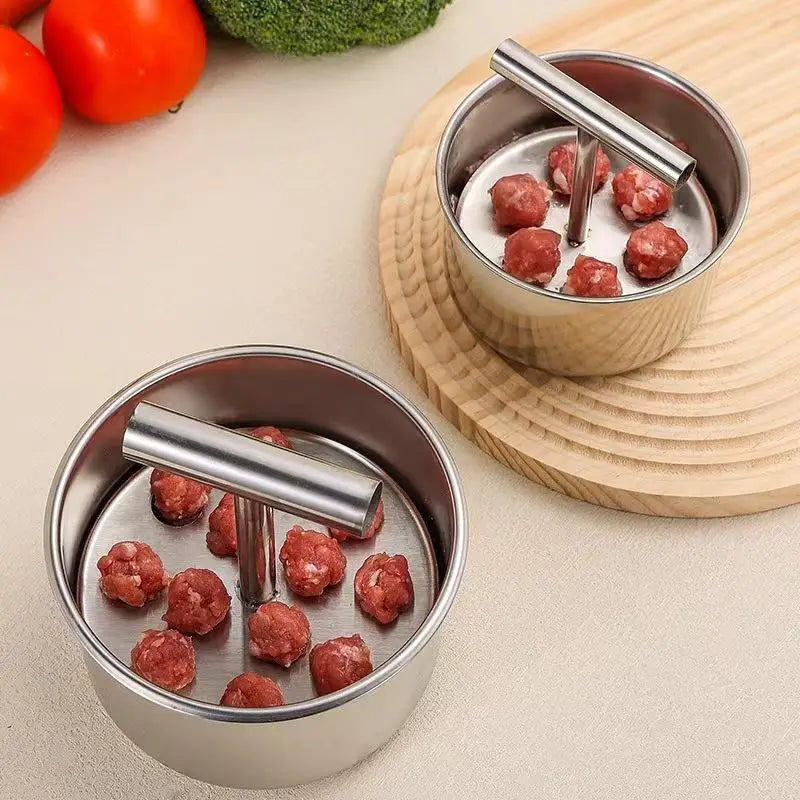 Stainless Steel Meatball Maker – Non-Slip, Dishwasher Safe Meatball Maker Tool Nixie