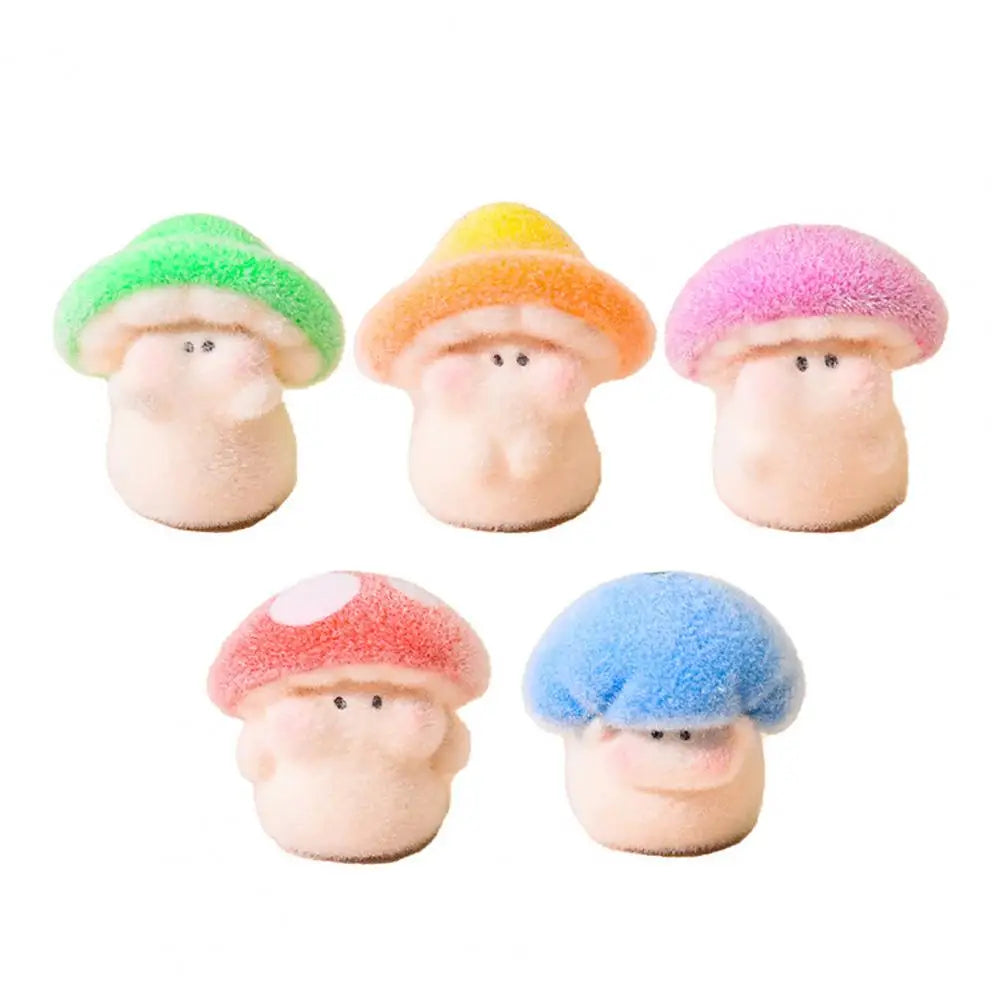Mini Resin Mushroom Figurines – Fairy Garden Miniature Decor