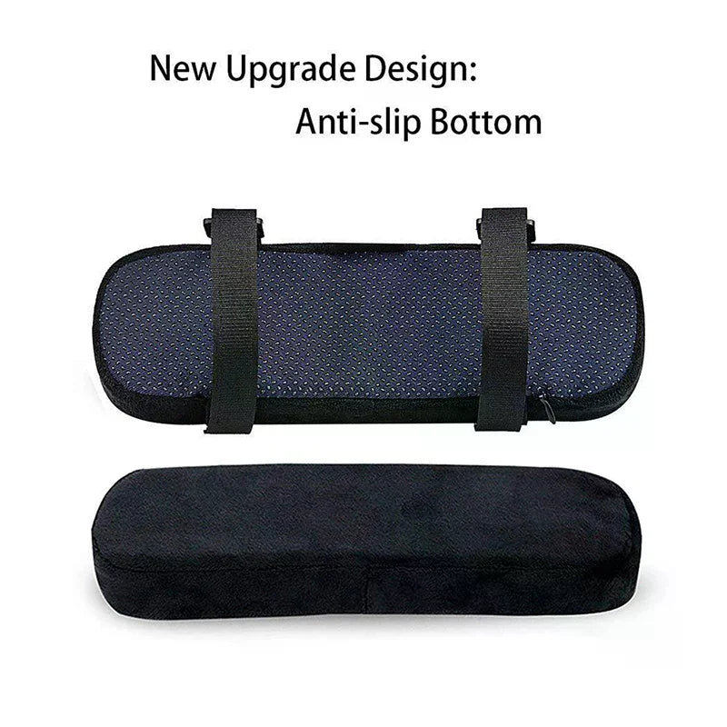 Memory Foam Armrest Cushion Pad – Elbow Rest Cover