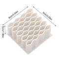 Silicone Desktop Organizer – Cosmetics & Pen Holder Rack Desktop Storage Organizer Nixie White 1pcs