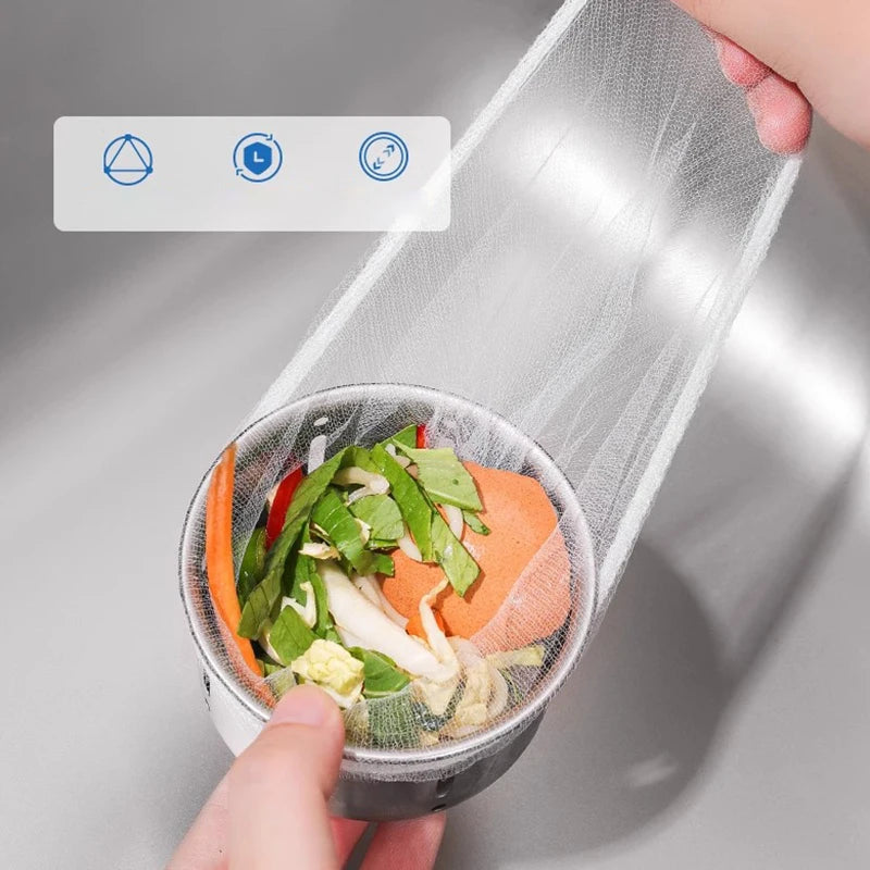 100Pcs Disposable Sink Strainer Bags – Drain Hair & Food Filter Sink Drain Filter Nixie Default Title