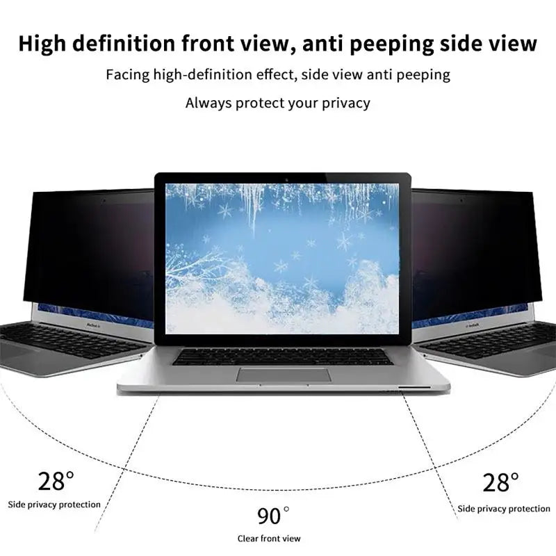 15.6" Laptop Privacy Screen Protector Anti-Spy Filter Film Privacy Screen Protector Nixie