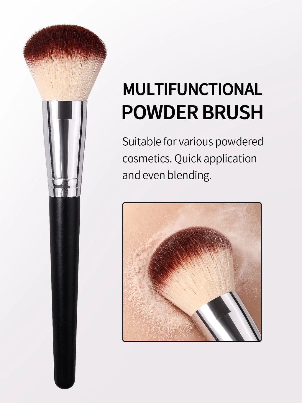 Fluffy Large Powder & Contour Makeup Brush | Nixie Makeup Brush Nixie