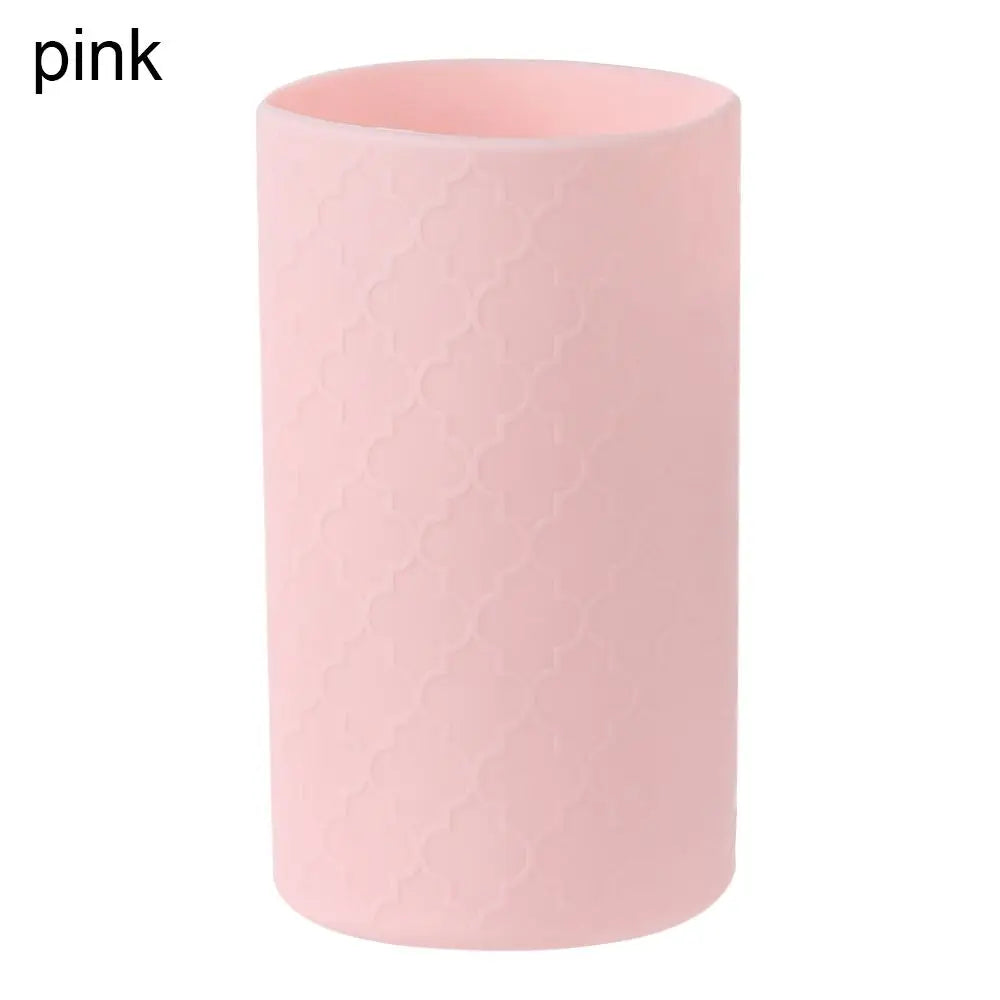Silicone Water Bottle Boot Anti-Slip Bottom Sleeve Cover Bottle Boot Sleeve Nixie pink