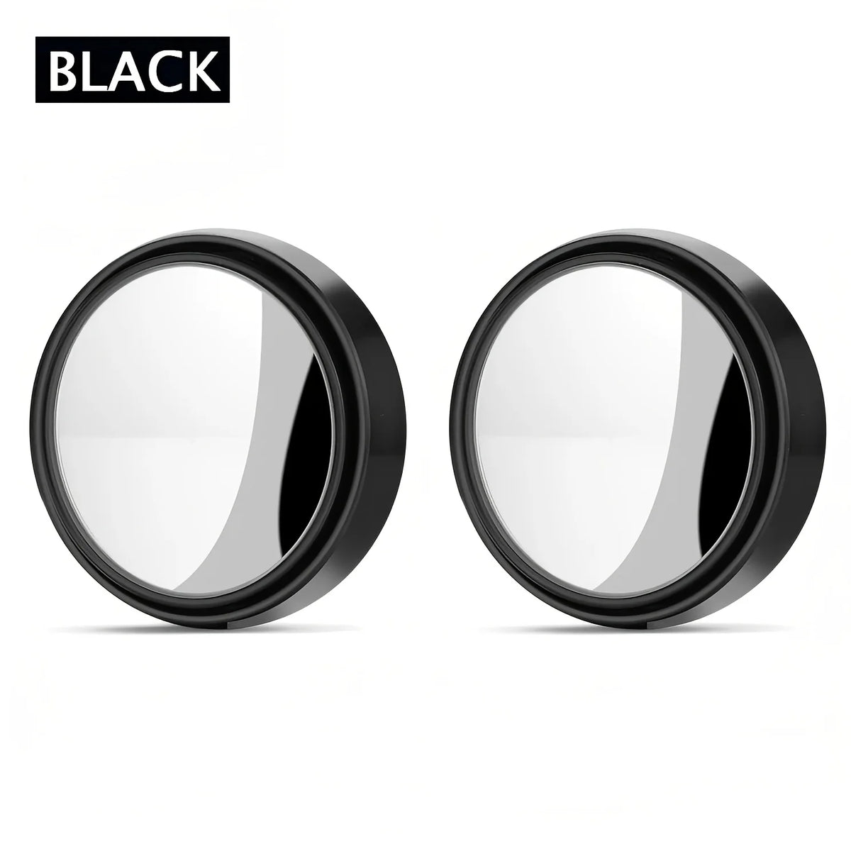 360° HD Circular Car Blind Spot Mirrors – 2-Piece Set Car Blind Spot Mirror Nixie black