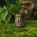 Resin Frog Hanging Ornament – Garden, Terrarium & Home Decor Garden Figurine Nixie StyleC