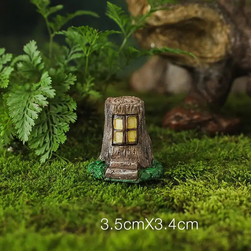 Resin Frog Hanging Ornament – Garden, Terrarium & Home Decor Garden Figurine Nixie StyleC