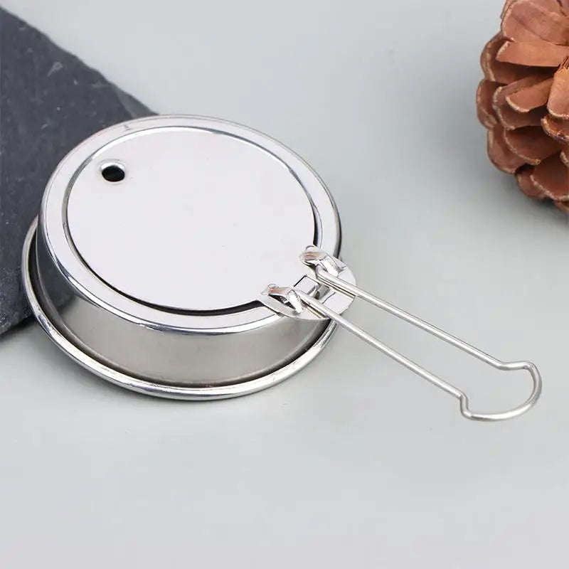 Stainless Steel Alcohol Stove Ignition Cover | Windproof Camping
