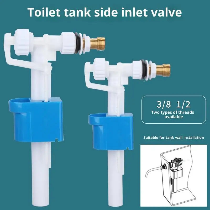 High Pressure Cistern Filling Valve G3/8 G1/2 Toilet Inlet Valve Toilet Cistern Valve Nixie Default Title