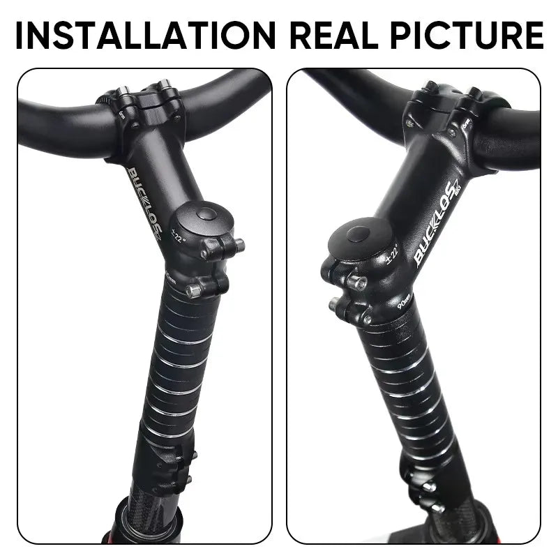 BUCKLOS Bike Handlebar Stem Height Extender | Alloy Riser Bike Stem Extender Nixie