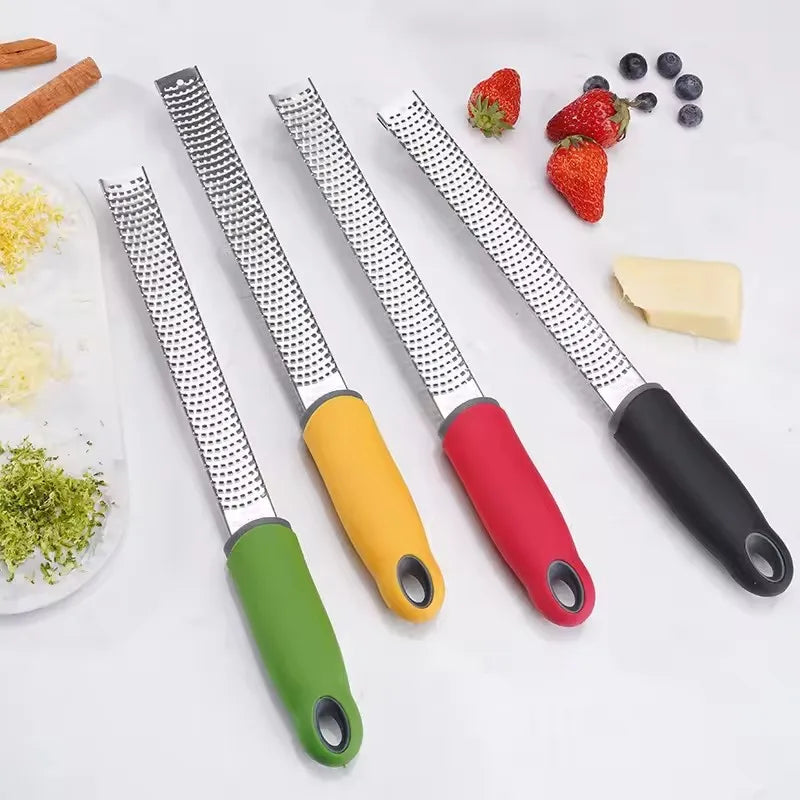 Stainless Steel Cheese & Fruit Grater | Chocolate Lemon Zester Kitchen Grater Zester Nixie