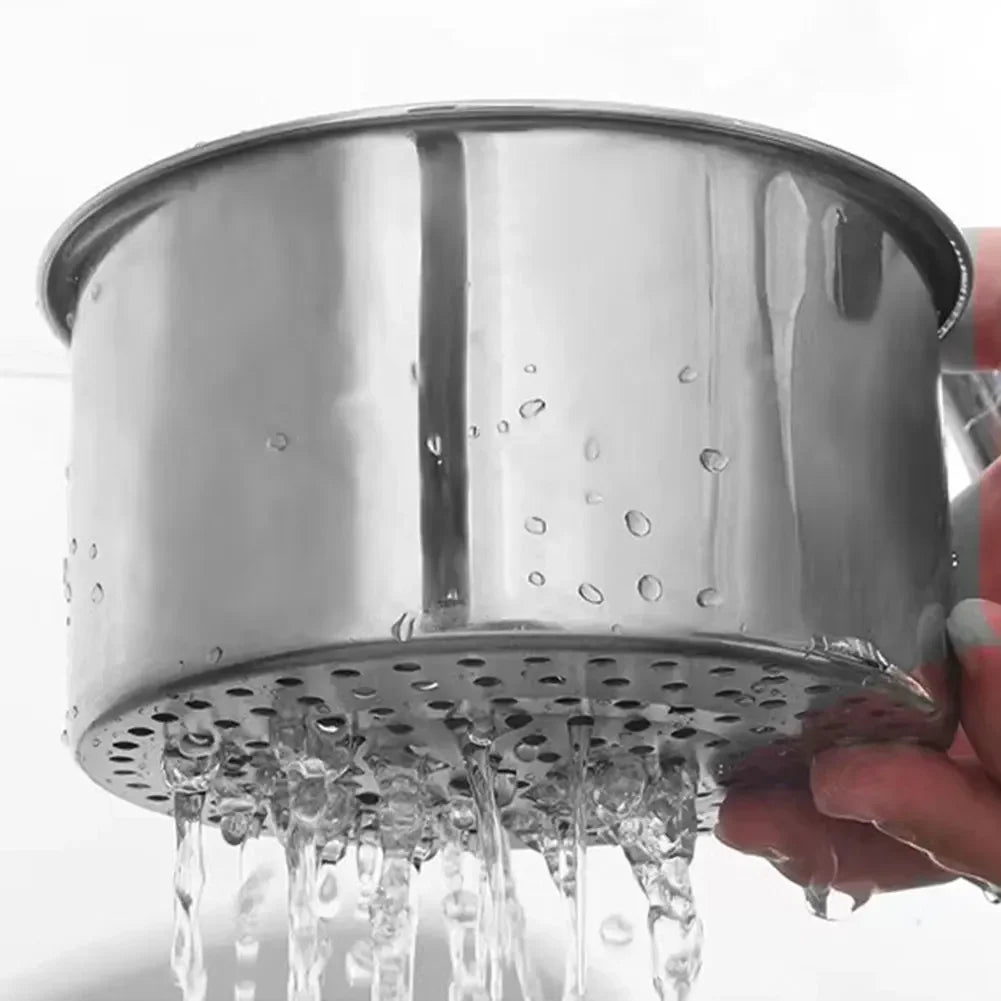 Steel Swan Sink Strainer – Heavy Duty Stainless Drain Basket Sink Drain Strainer Nixie