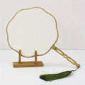Bamboo Folding Hand Fan Display Stand – Home Décor Holder Fan Display Stand Nixie Default Title