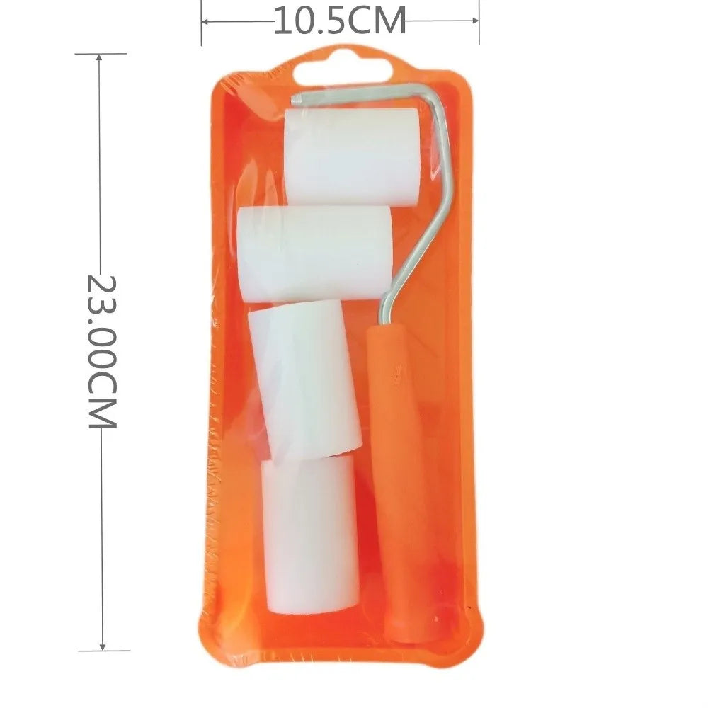 2-Inch Foam Paint Roller Set – Anti-Drip Wall Painting Kit Paint Roller Set Nixie