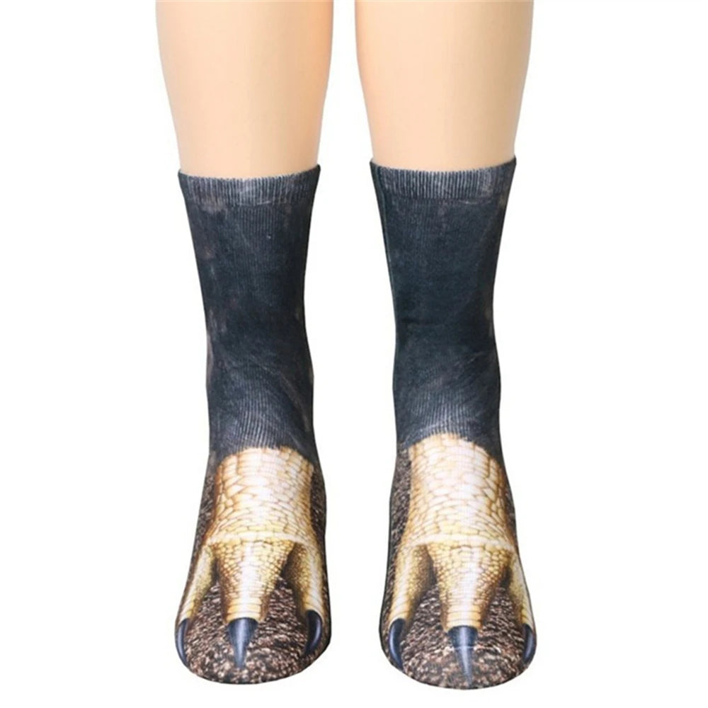 Funny Animal Print Kawaii Cotton Socks – Unisex Novelty Socks Novelty Socks Nixie