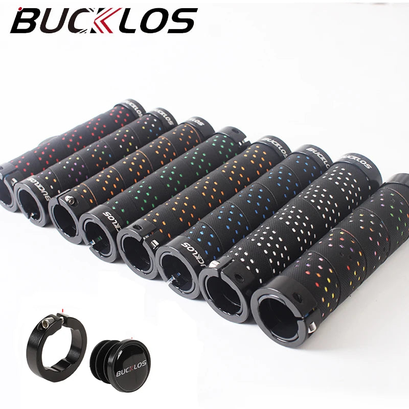 BUCKLOS MTB Lock-On Bike Grips | Anti-Skid Handlebar Cover Bicycle Handlebar Grips Nixie