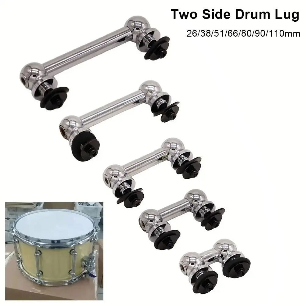 Aluminum Alloy Snare Drum Lug with Screws – 7 Sizes Drum Lug Hardware Nixie