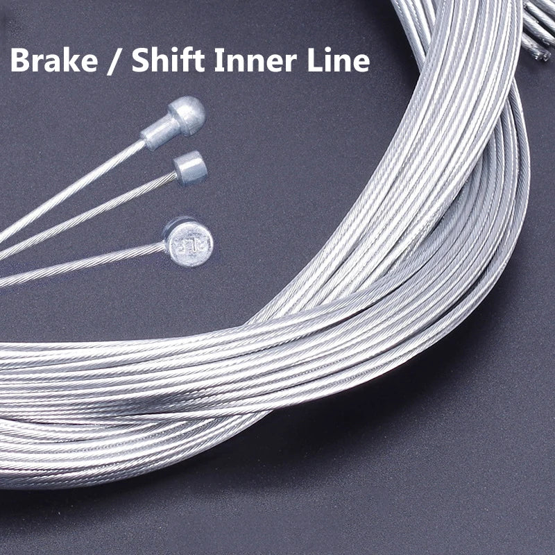 5-Pack Stainless Steel Bike Brake & Derailleur Inner Cables Bike Brake Cables Nixie
