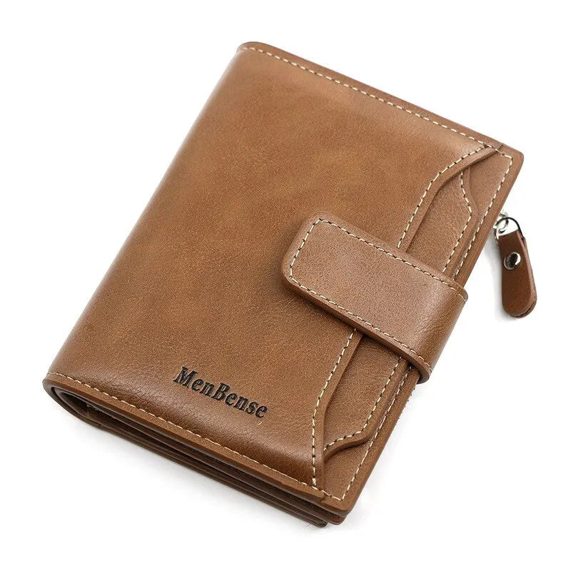 Vertical PU Leather Bifold Wallet Card Holder | Nixie Bifold Wallet Nixie