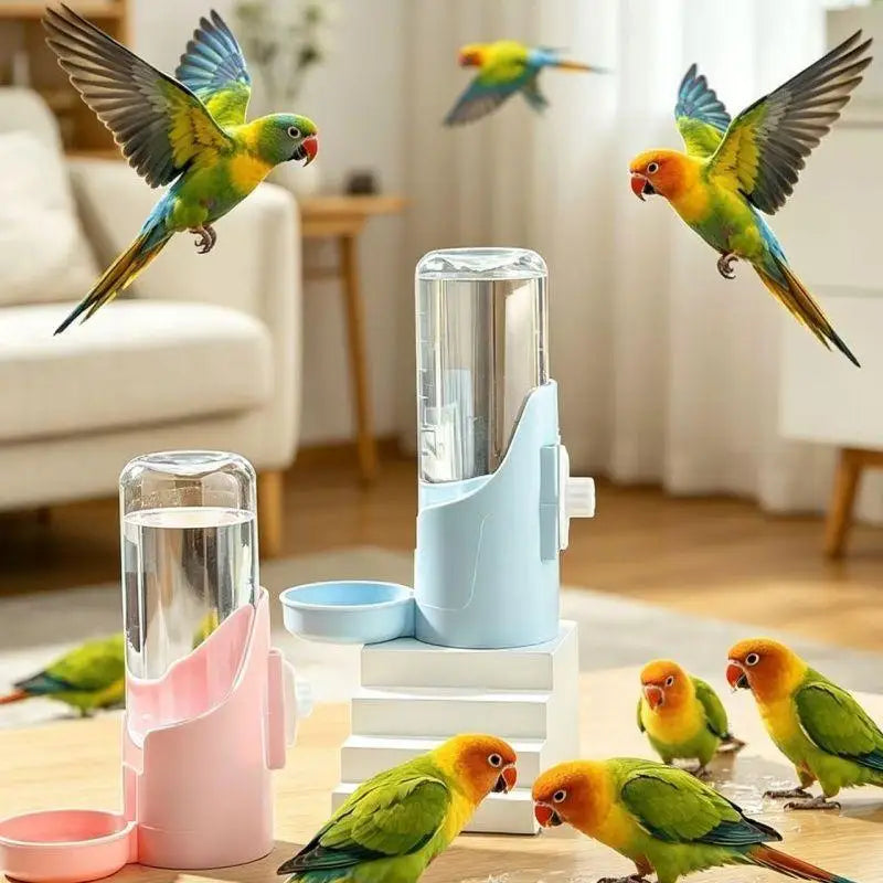 Automatic No-Drip Bird Water Feeder for Parrots & Finches Bird Water Feeder Nixie
