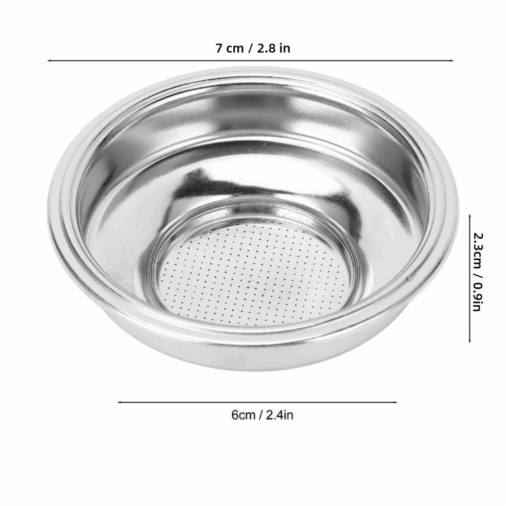 2-Pack 58mm Double Layer Espresso Filter Basket | Single Dose