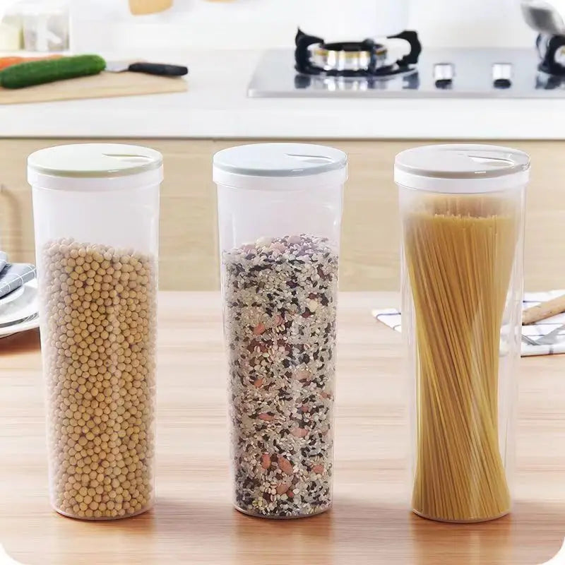 Food Grade Plastic Noodle Sealed Storage Container | Kitchen Food Storage Container Nixie